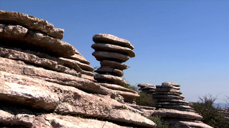 El Torcal de Antequera, visita con niños a un paisaje extraterrestre.