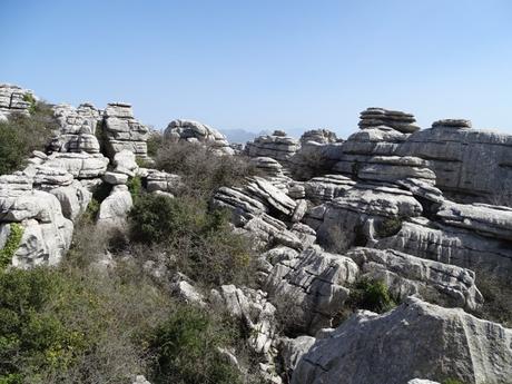 El Torcal de Antequera, visita con niños a un paisaje extraterrestre.