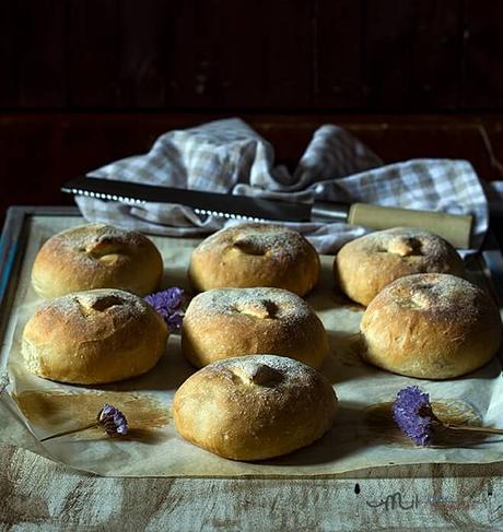 receta de panecillos con poolish de yogur PANECILLOS CON POOLISH DE YOGUR