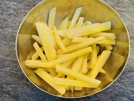 Patatas fritas al horno, una alternativa saludable