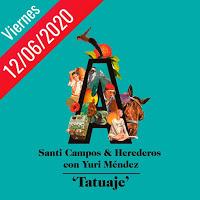 Santi Campos y Los Herederos anuncia single con Yuri Méndez llamado Tatuaje