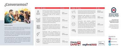 UNAB presenta un interesante ciclo, llamado ¿Conversemos?.