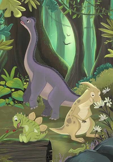 Unas cuantas ilustraciones dinosaurianas... (XLVI)