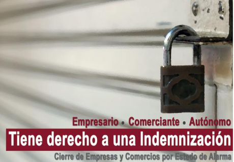 Reclaman indemnizaciones para los comercios cerrados por el estado de Alarma