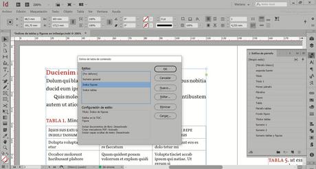 Cómo crear varios índices de tablas y figuras en InDesign en un mismo archivo Cómo crear varios índices de tablas y figuras en InDesign en un mismo archivo