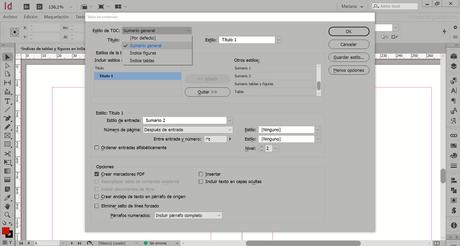 Cómo crear varios índices de tablas y figuras en InDesign en un mismo archivo Cómo crear varios índices de tablas y figuras en InDesign en un mismo archivo