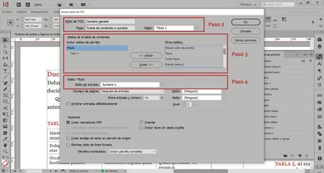 Cómo crear varios índices de tablas y figuras en InDesign en un mismo archivo Cómo crear varios índices de tablas y figuras en InDesign en un mismo archivo