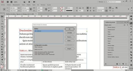 Cómo crear varios índices de tablas y figuras en InDesign en un mismo archivo Cómo crear varios índices de tablas y figuras en InDesign en un mismo archivo