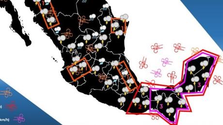 Pronostican fuertes lluvias para San Luis Potosí