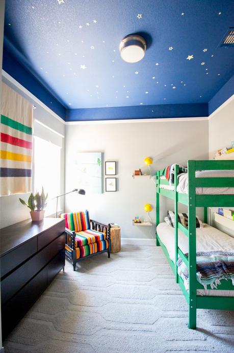 Cómo decorar con estrellas el dormitorio infantil