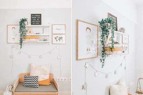 Cómo decorar con estrellas el dormitorio infantil