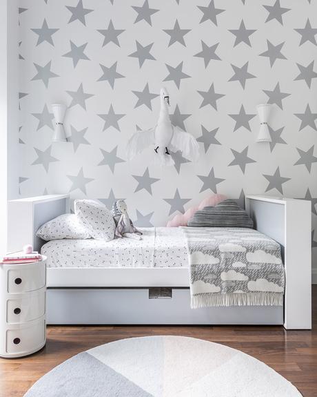 Cómo decorar con estrellas el dormitorio infantil