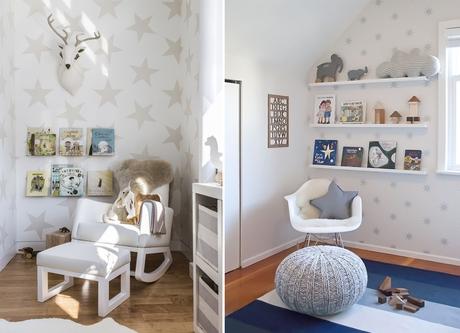 Cómo decorar con estrellas el dormitorio infantil