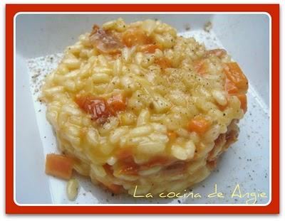 RISOTTO DE TOMATE Y ZANAHORIA