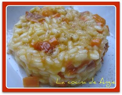 RISOTTO DE TOMATE Y ZANAHORIA