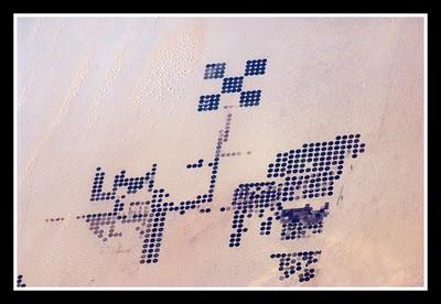 ASTRONAUTA FOTOGRAFIA LAS PIRAMIDES DESDE EL ESPACIO Y LAS COMPARTE EN TWITTER