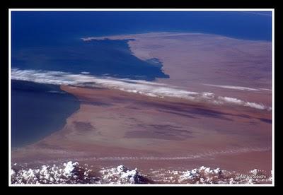 ASTRONAUTA FOTOGRAFIA LAS PIRAMIDES DESDE EL ESPACIO Y LAS COMPARTE EN TWITTER