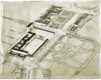 Zuazo_esquema edificios hipodromo_1933