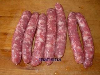 Salchichas blancas especiadas