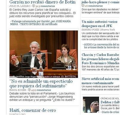 La desinformación taurina de El País