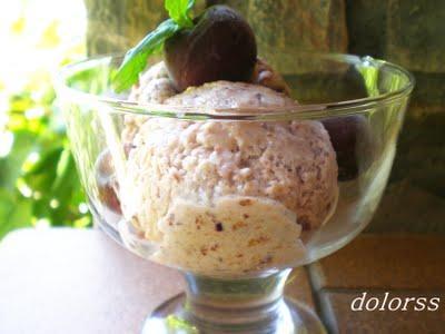Helado de cerezas