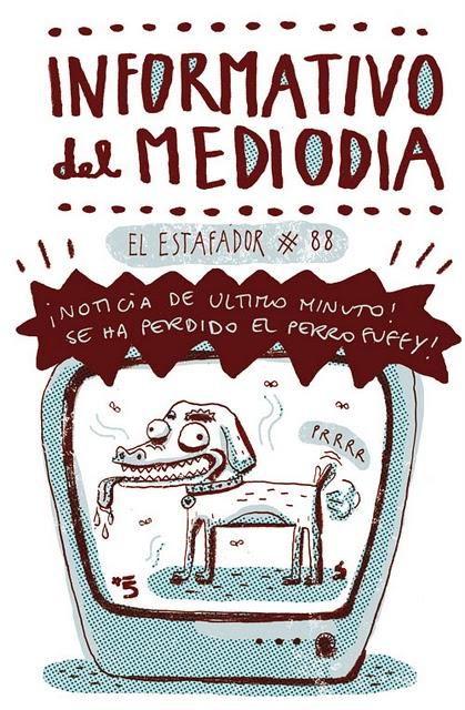 El Estafador#88, Informativo del mediodía