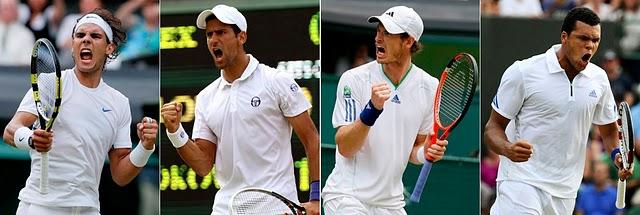 Wimbledon: Los hombres definen finalistas y algo más