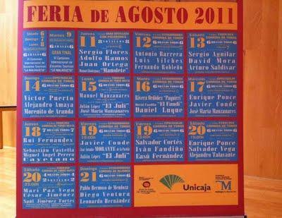 Carteles de la Feria de Málaga