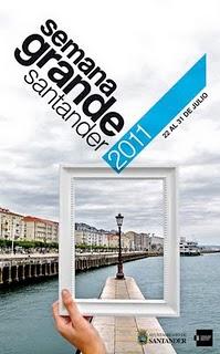 Cartel Semana Grande Santander 2011