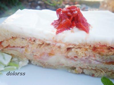 Pastel de atún de verano