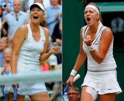 Wimbledon: Sharapova y Kvitova, por la gloria en Londres