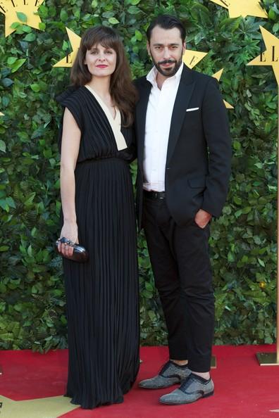 Spanish designers Juanjo Oliva (R) and Ana Looking (L) attend ELLE Awards 25th Anniversary at the Matadero cultural center on June 30, 2011 in Madrid, Spain.