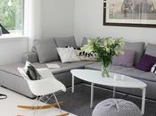 Sofa Gris Salón Acogedor