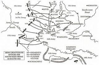 El flanco derecho de von Rundstedt se pone en marcha: Rumanía y Hungría invaden la Unión Soviética - 02/07/1941.