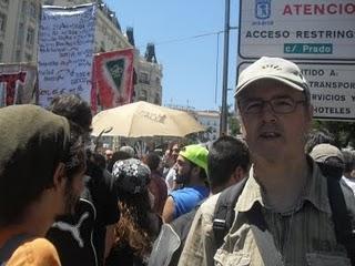 UNA COLUMNA DE CIUDADANOS TRICANTINOS MARCHA SOBRE MADRID