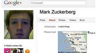 Mark Zuckerberg se une a Google+