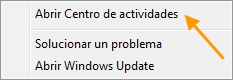 Cómo desactivar el Centro de Actividades de Windos 7