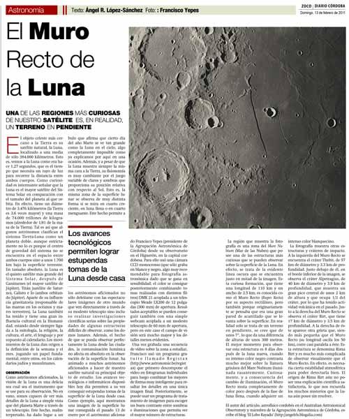 Zocos de Astronomía en febrero de 2011