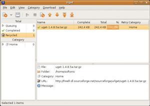 Gestor de descargas de archivos