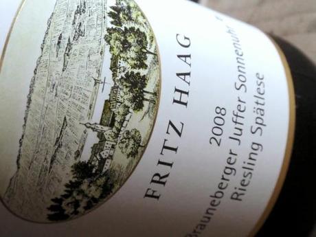 Haag Brauneberger Juffer Sonnenuhr Spaetlese 2008