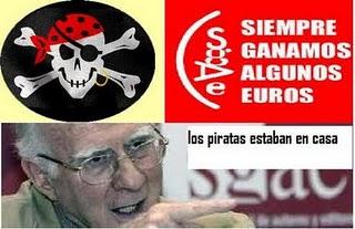 los piratas estaban en sgae