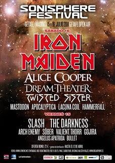 Uriah Heep sustituye a Alice Cooper en el Sonisphere de Getafe