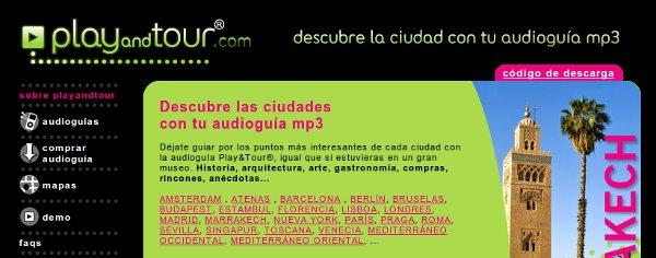 Play and Tour, audioguías de viaje