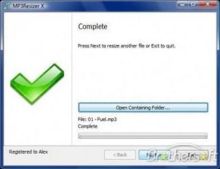 Reducir peso de un .mp3