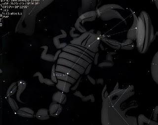 Constelaciones: Escorpio constelacion de escorpion