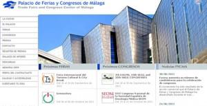 La ‘web’ del Palacio de Ferias y Congresos de Málaga registra un 40% más de visitas con respecto al año 2010