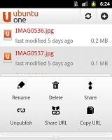 Ubuntu One llega a Android