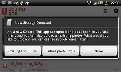 Ubuntu One llega a Android