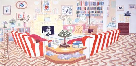 Los interiores de David Hockney
