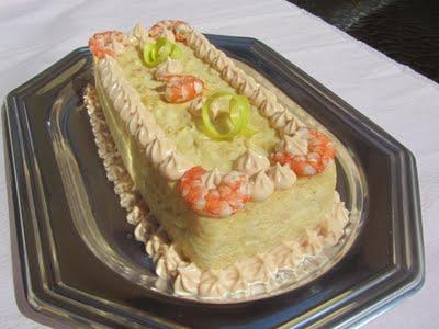PASTEL DE MERLUZA Y LANGOSTINOS